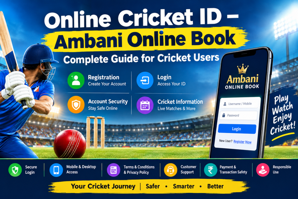 Online Cricket ID