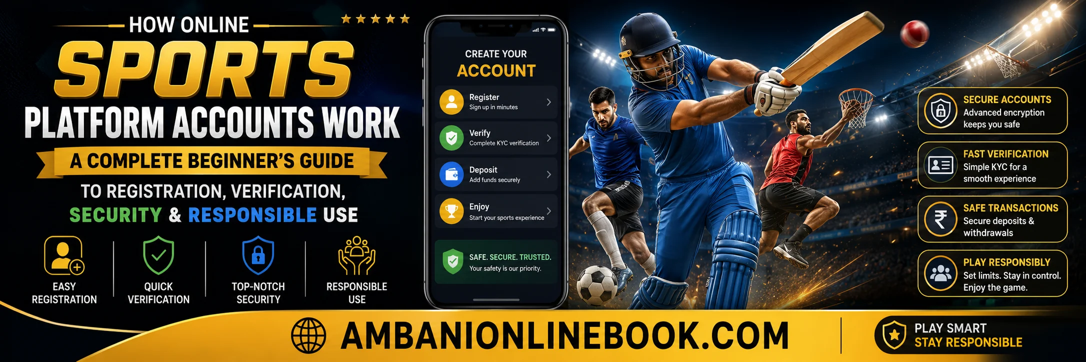 How Online Sports Platform Accounts Work