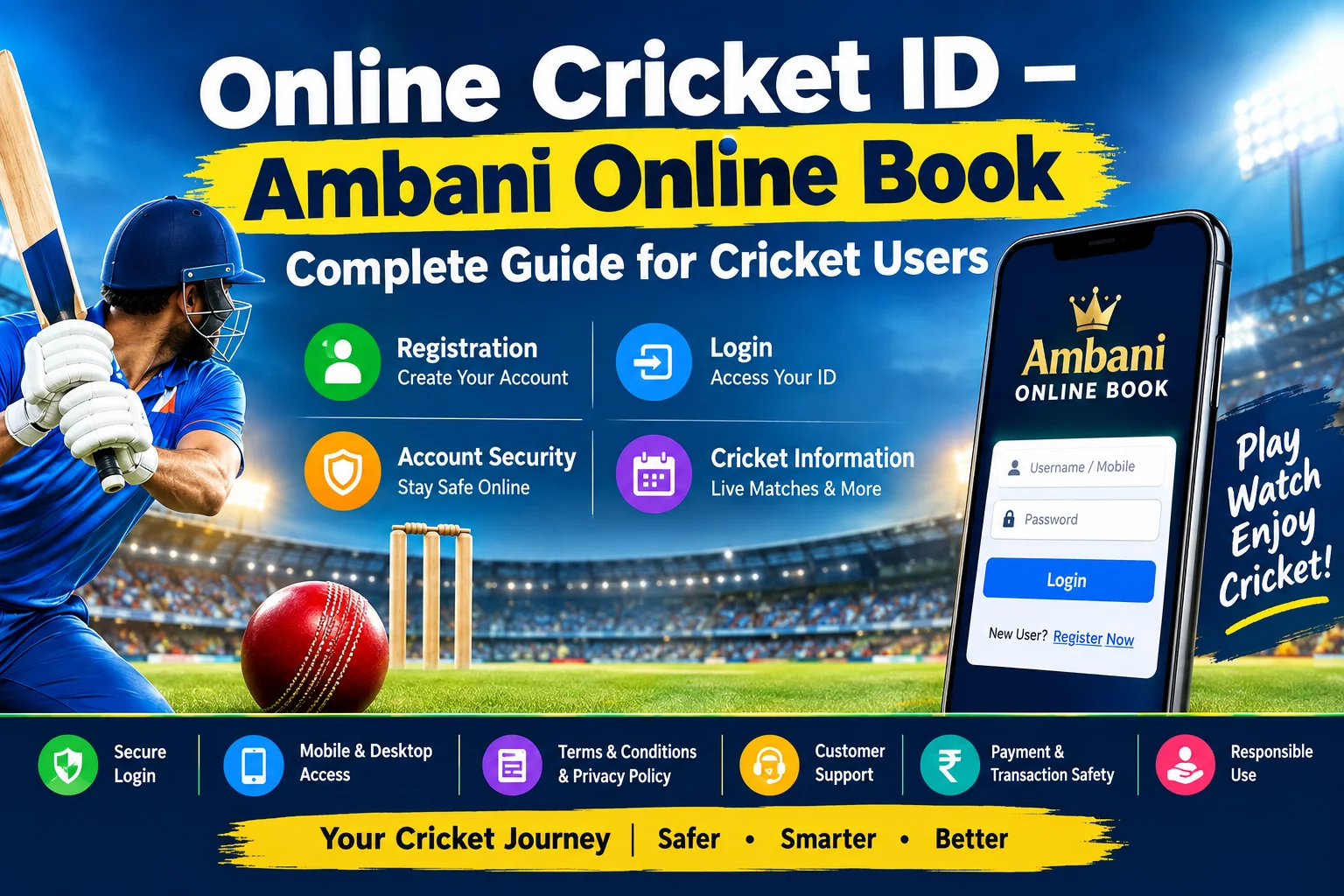 Online Cricket ID